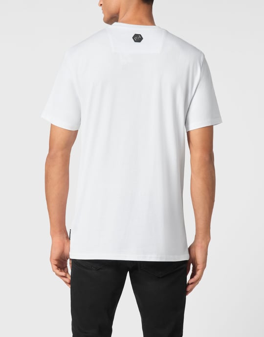 T-shirt med rund halsringning - Image 4