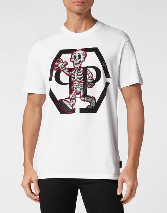 T-Shirt Ronde Hals Skeleton - Image 2