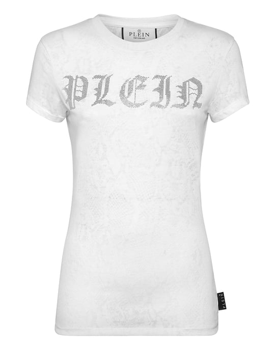 T-Shirt Ronde Hals Gothic Plein - Image 1