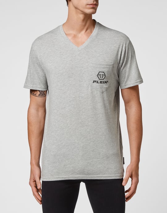 T-Shirt V-Ringad - Image 2