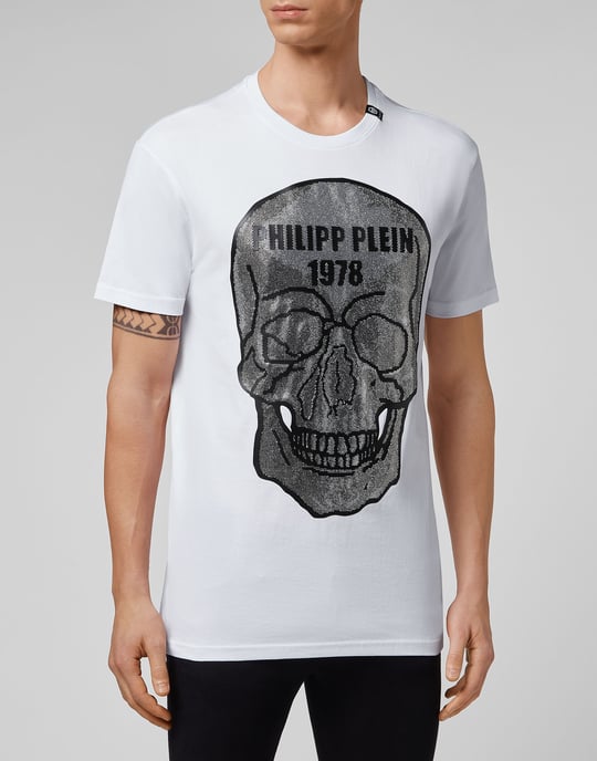 T-Shirt Rund Hals Skull - Image 2