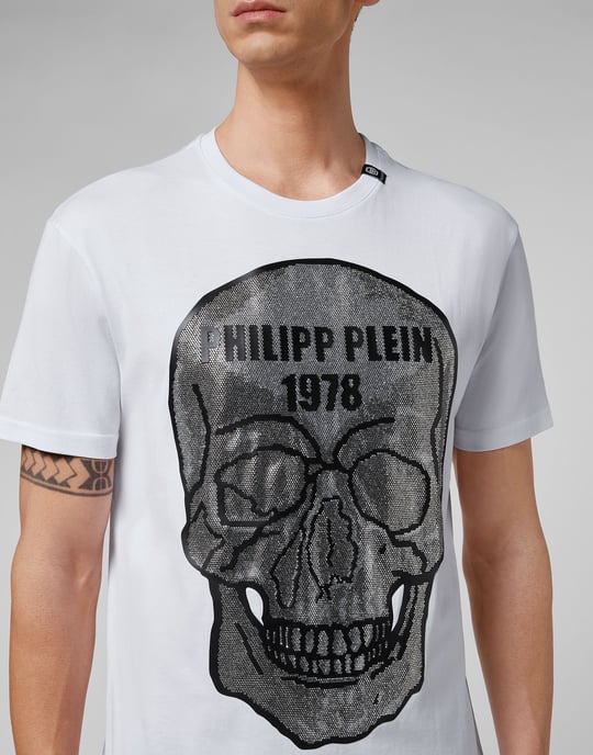 T-Shirt Rund Hals Skull - Image 5