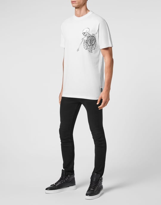T-Shirt Ronde Hals Skeleton - Image 3