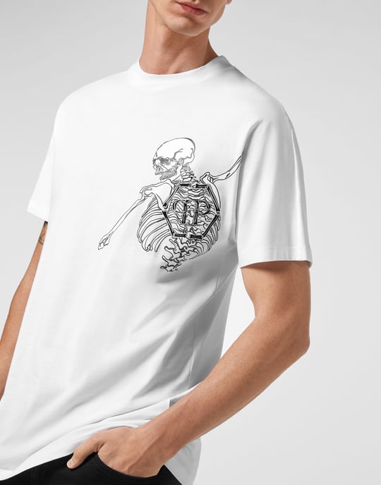T-Shirt Ronde Hals Skeleton - Image 5