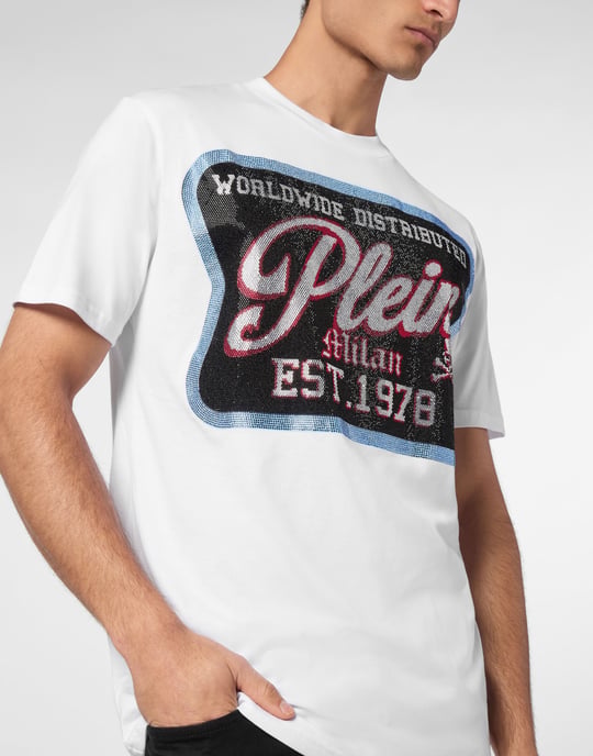 T-shirt med rund halsringning - Image 5