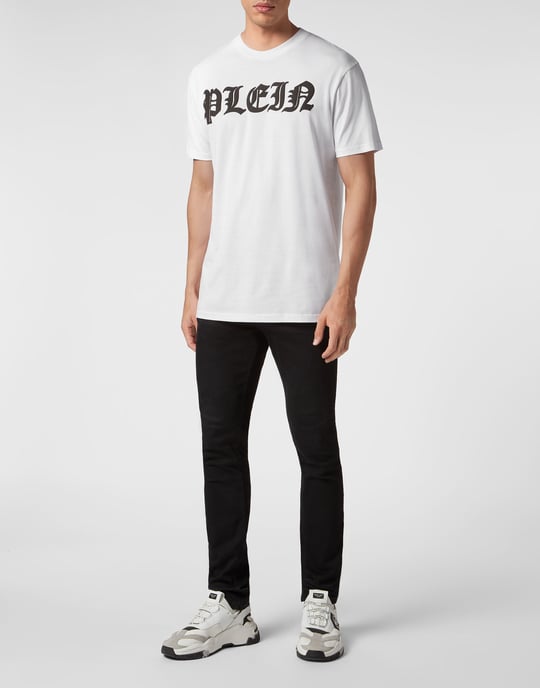 T-Shirt Ronde Hals Gothic Plein - Image 3
