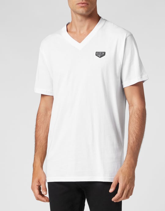 T-Shirt V-Ringad - Image 2
