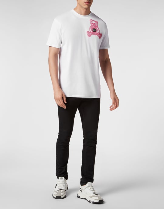 T-Shirt Rund Hals Teddy - Image 4
