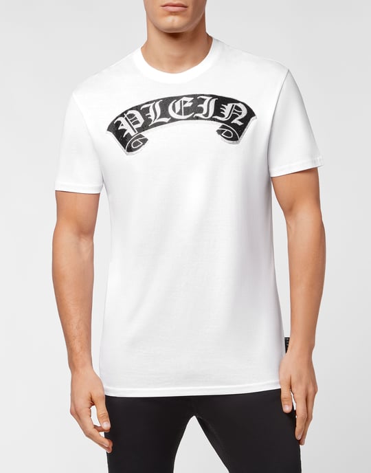 T-Shirt Round Neck Gothic Plein - Image 2
