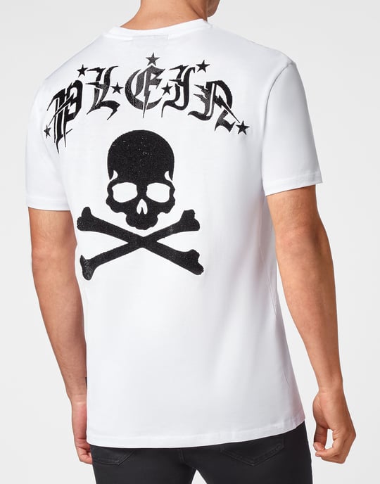 T-Shirt Ronde Hals Gothic Plein - Image 4