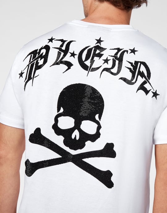 T-Shirt Ronde Hals Gothic Plein - Image 5