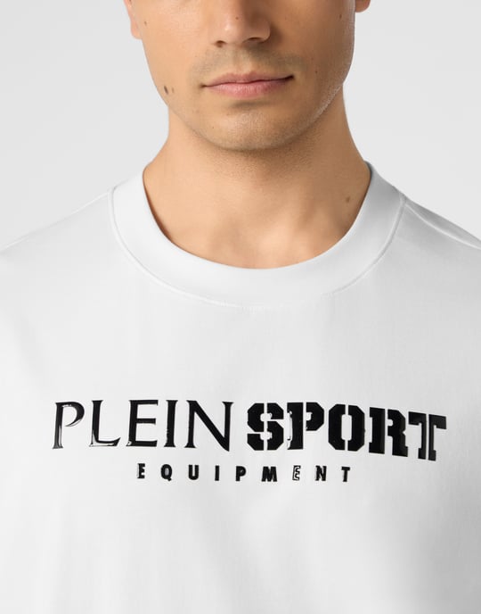 Round Neck T-Shirt Reflective Scratch - Image 2