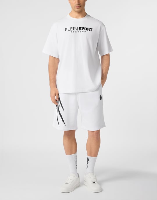 Round Neck T-Shirt Reflective Scratch - Image 3
