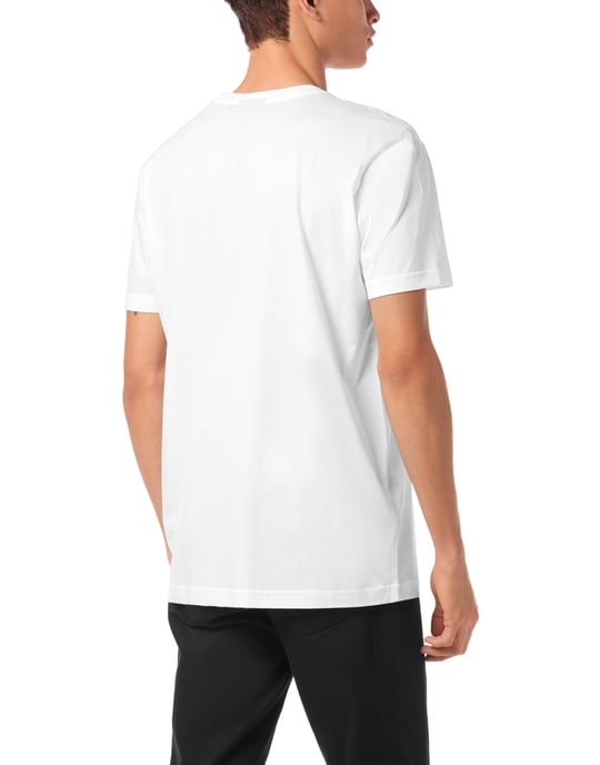 T-shirt med rund hals och vapenmärke - Image 4