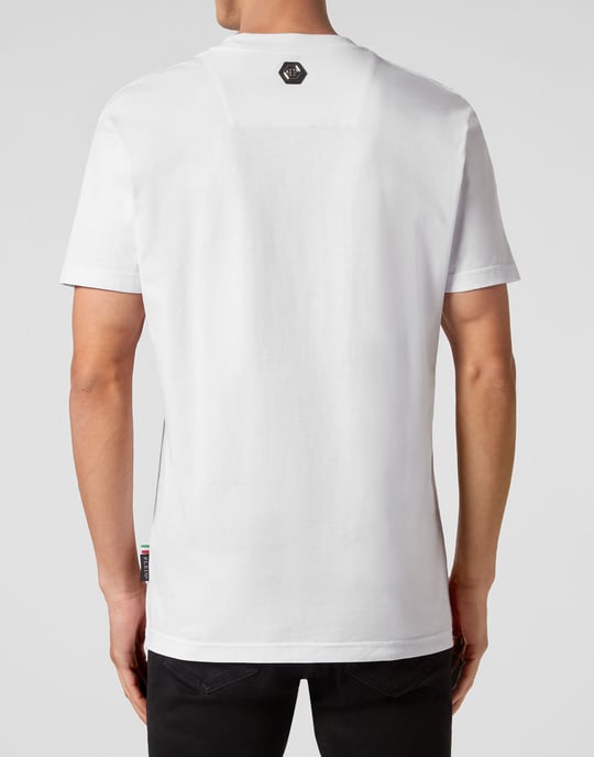T-Shirt Rund Hals Gothic Plein - Image 5