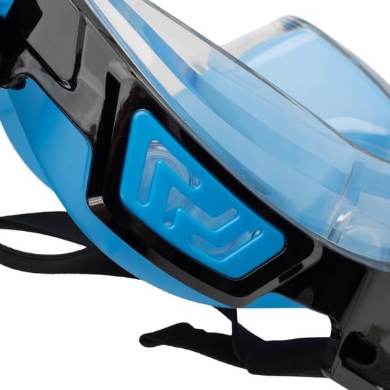 Aquawave Unisex Aquaro Volgelaats Snorkel voor volwassenen (Blauw/Zwart) - Image 5