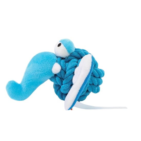 Mbw MiniFeet Olifant Touw Hondenspeelgoed (Blauw) - Image 3