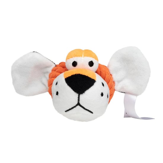 Mbw MiniFeet Tijgertouw Hondenspeelgoed (Oranje) - Image 1