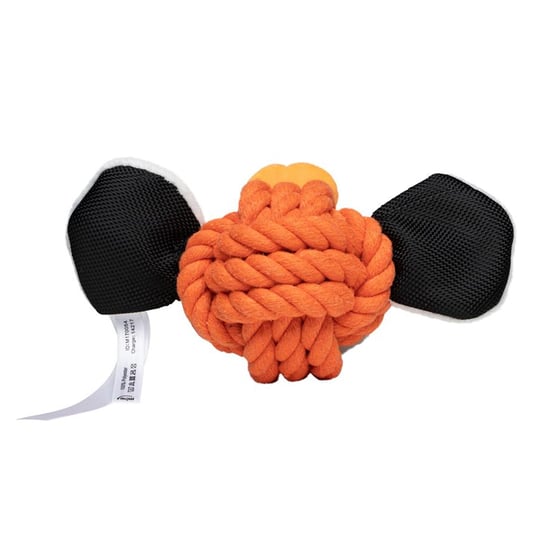 Mbw MiniFeet Tijgertouw Hondenspeelgoed (Oranje) - Image 2