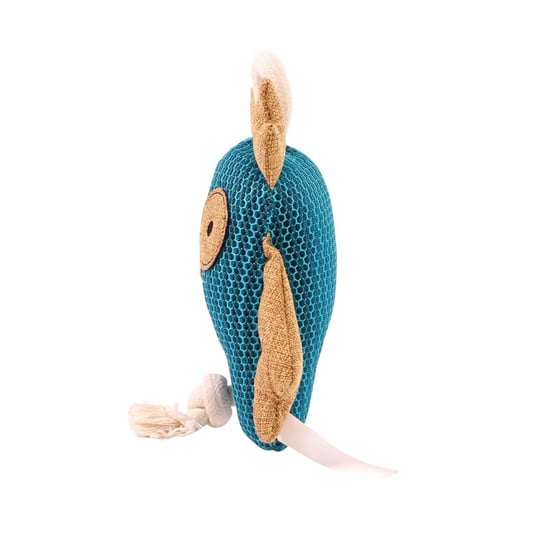 Mbw MiniFeet Owl Rope Dog Toy (Blue) - Image 3