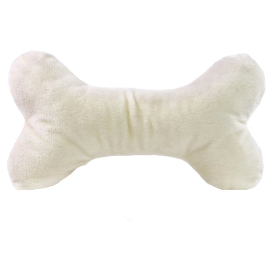 Mbw MiniFeet Bot Hondengeluidspeelgoed (Crème) - Image 1