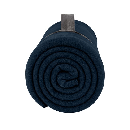 SOLS Geruite fleece deken (Franse marine) - Image 2