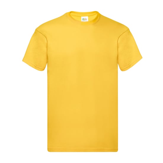 Fruit Of The Loom Mens Original T-Shirt (Sunflower) - Image 1