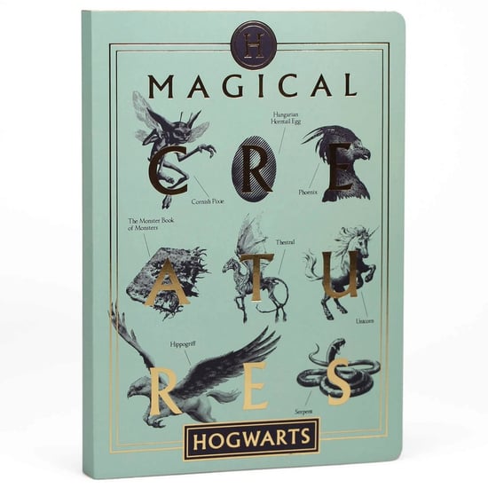Harry Potter Magische Schepsels A5 Notitieboek (Groen) - Image 1