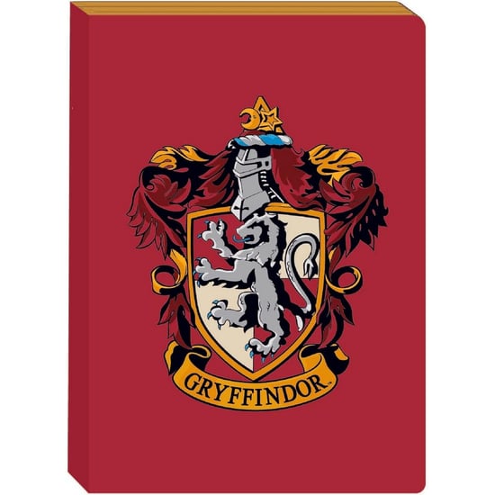 Harry Potter A5 notitieboek met Gryffindor helm (Rood) - Image 1