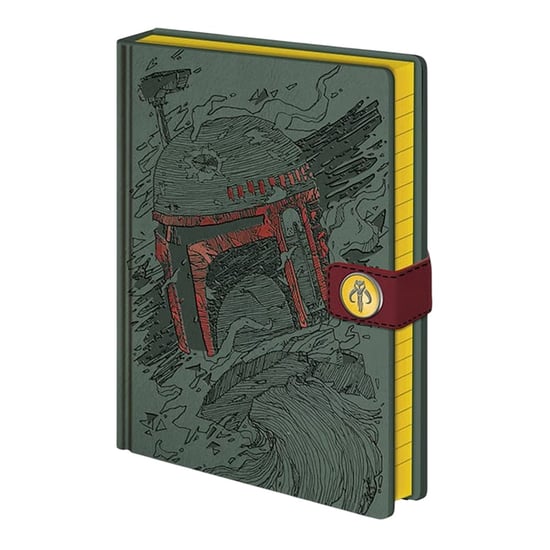 Star Wars Boba Fett A5 notitieboek (Groen) - Image 1