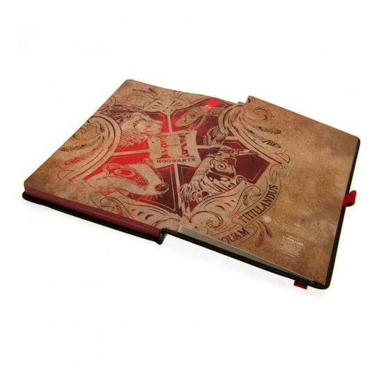 Harry Potter A5 notitieboek met folie van Gryffindor Premium (Zwart/Rood) - Image 2