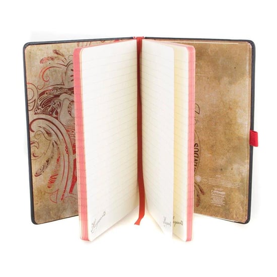 Harry Potter A5 notitieboek met folie van Gryffindor Premium (Zwart/Rood) - Image 3