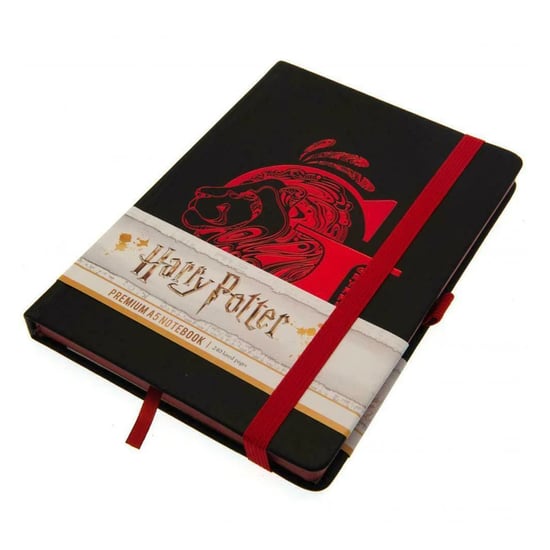 Harry Potter A5 notitieboek met folie van Gryffindor Premium (Zwart/Rood) - Image 4