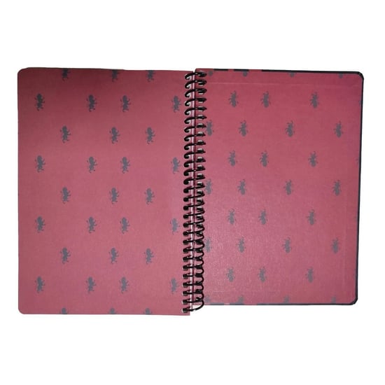 Harry Potter Toverwereld Gryffindor A5 notitieboekje (Zwart/Rood) - Image 3