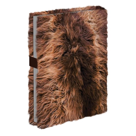 Star Wars Chewbacca Faux Fur A5 Notebook (Bruin) - Image 2