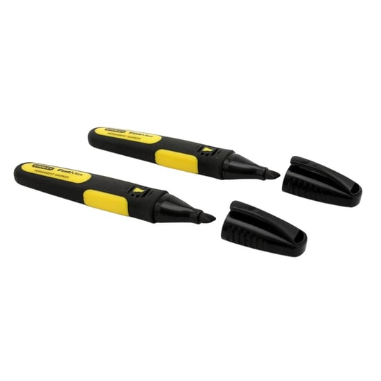 Stanley Fatmax Xtreme permanente markeerstift (Verpakking van 2) (ZWART/GEEL) - Image 2