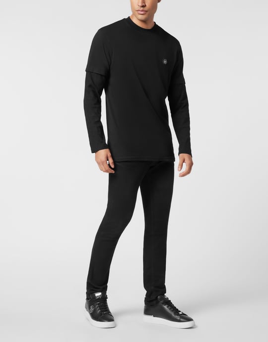 T-Shirt Ronde Hals Ls Crest - Image 4