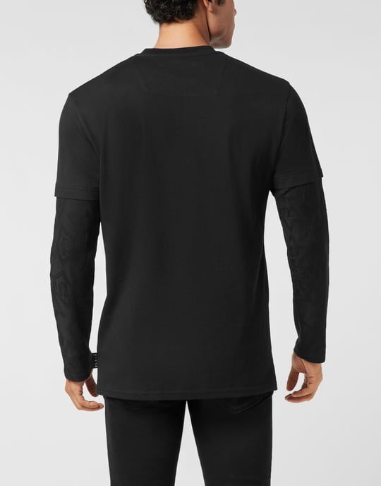 T-Shirt Ronde Hals Ls Crest - Image 5