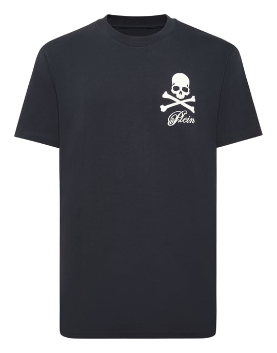 T-Shirt Round Neck Ls Skull - Image 1