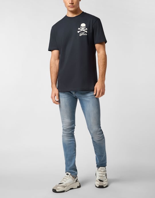 T-Shirt Round Neck Ls Skull - Image 3
