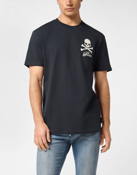 T-Shirt Round Neck Ls Skull - Image 5