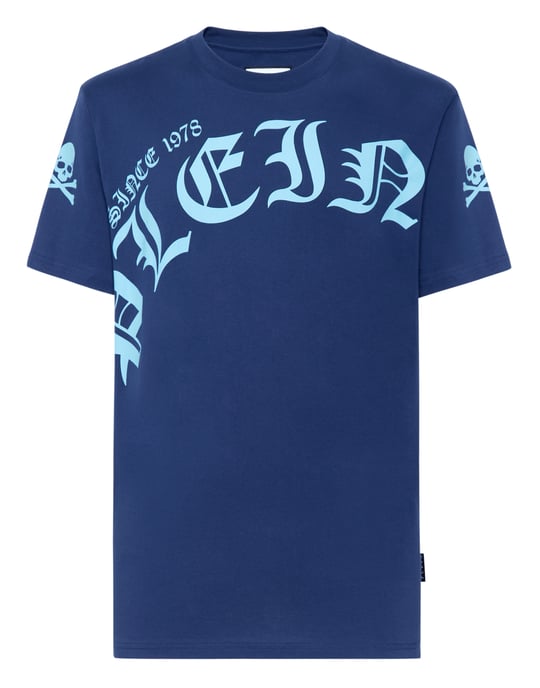 T-Shirt Rund Hals Gothic Plein - Image 1