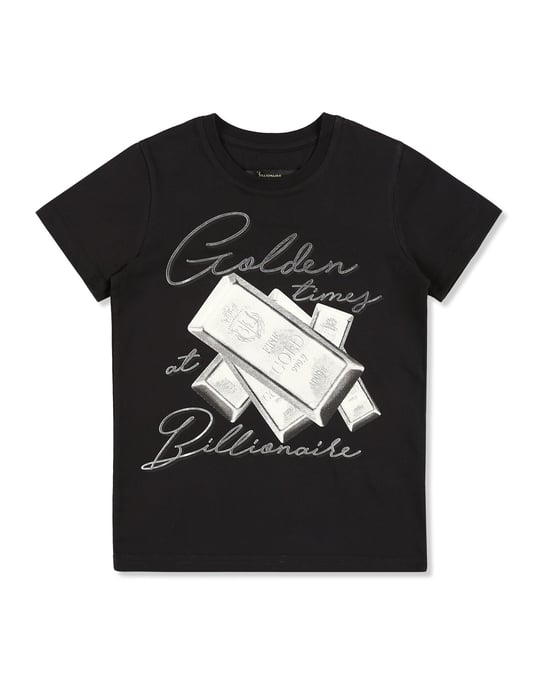 T-shirt med rund halsringning - Image 1