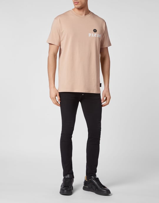 T-Shirt Round Neck Gothic Plein - Image 4