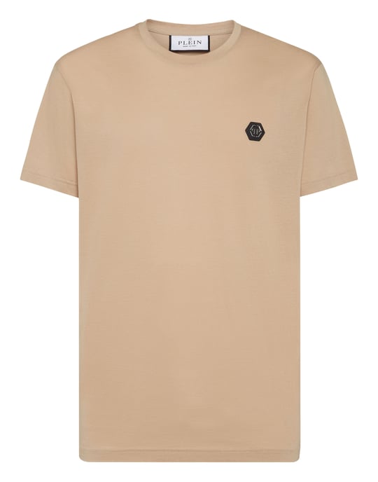 T-shirt med rund hals - Image 1