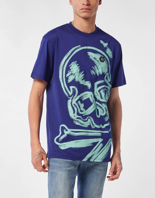 T-Shirt Round Neck Skull - Image 3