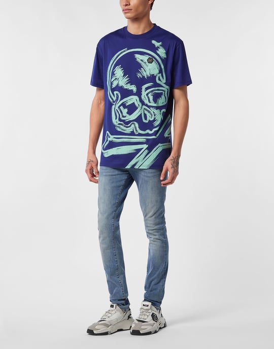 T-Shirt Round Neck Skull - Image 4