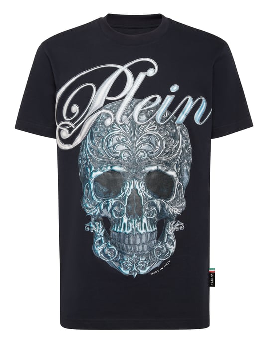 T-Shirt Round Neck Ss Skull - Image 1