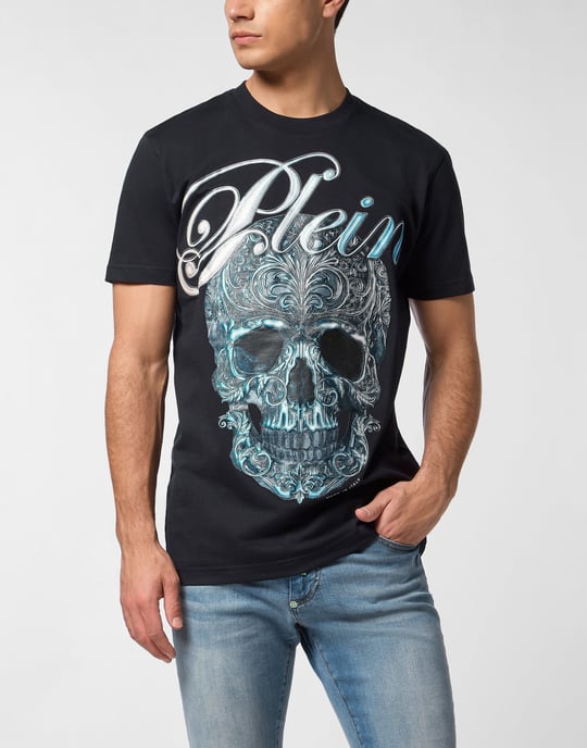 T-Shirt Round Neck Ss Skull - Image 2