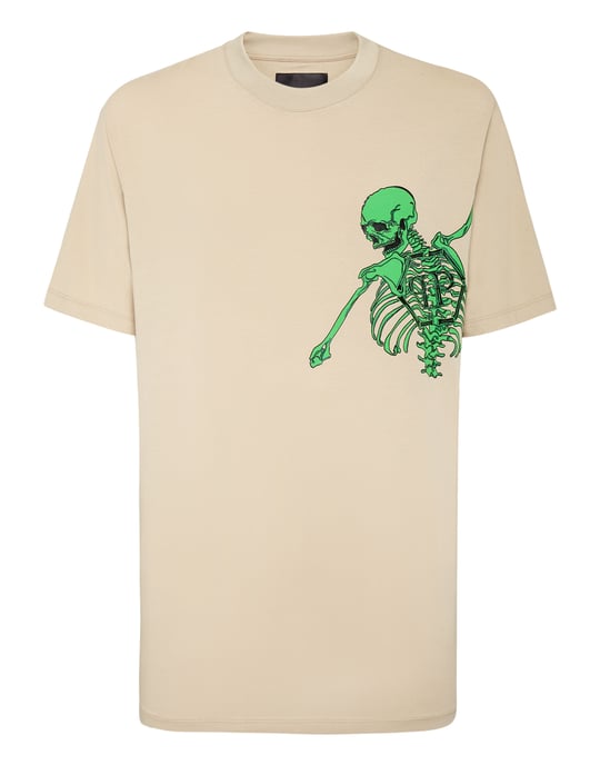T-Shirt Rund Hals Skeleton - Image 1